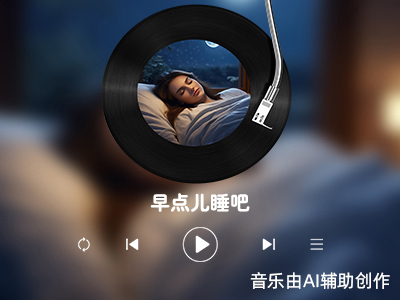 早点儿睡吧