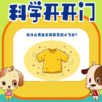 【科学开开门】第493集 为什么黄色衣服容易招小飞虫？