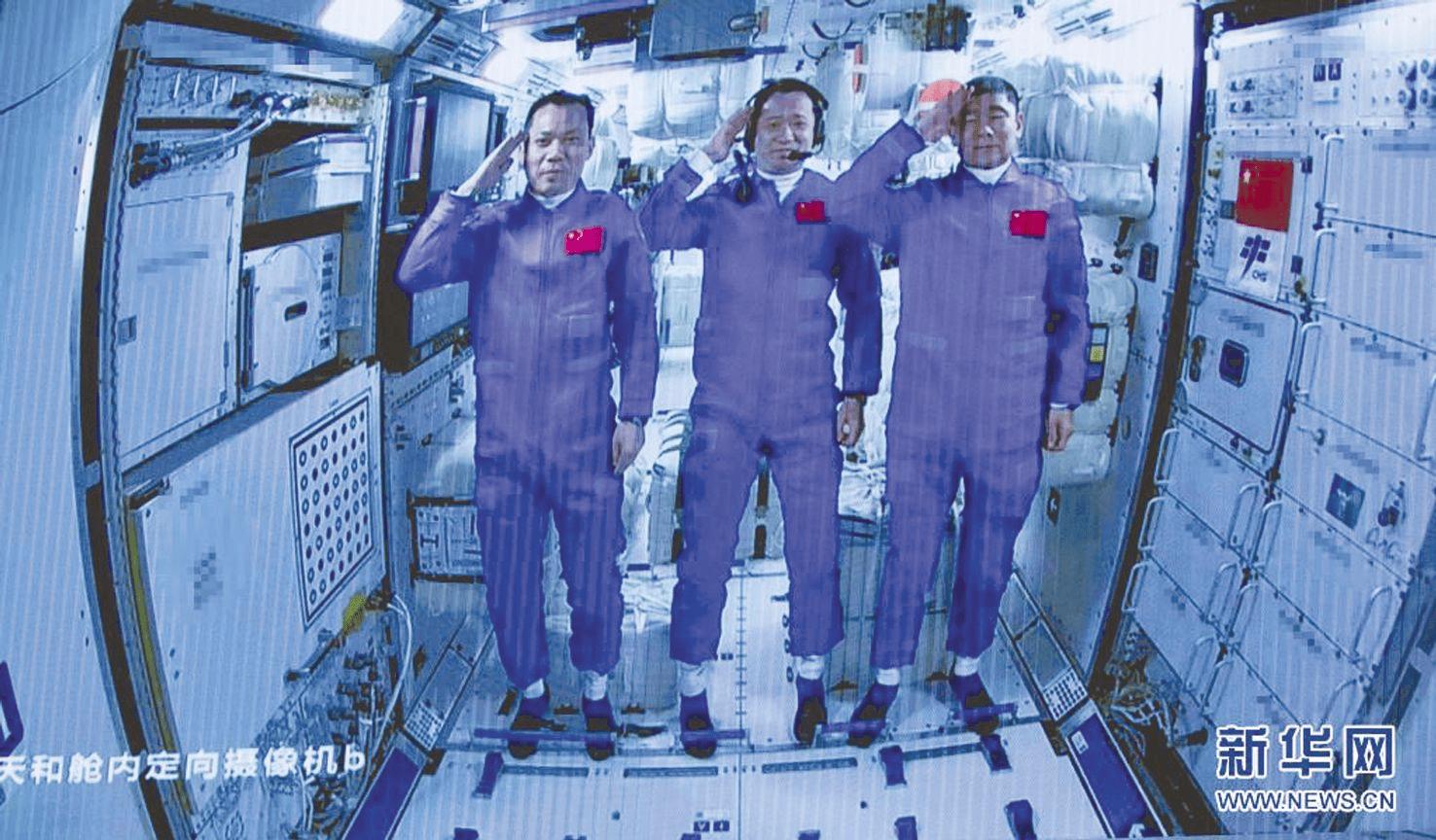 空间站天和核心舱,宇航员都在做什么,太空生活有什么不一样