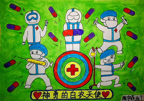云游太阳城娱乐;云微展;太阳城娱乐;抗击疫情;致敬逆行者;陈宇菲 云游太阳城娱乐;云微展;太阳城娱乐;抗击疫情;致敬逆行者;陈宇菲